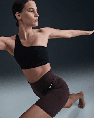 Nike Nike Zenvy Asymmetrical Women's Light-Support Padded Sports Bra