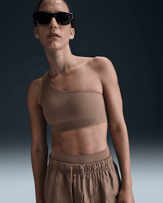 Nike Nike Zenvy Asymmetrical Women's Light-Support Padded Sports Bra