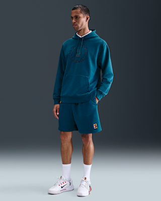 Nike NikeCourt Heritage Men's Dri-FIT Fleece Tennis Shorts