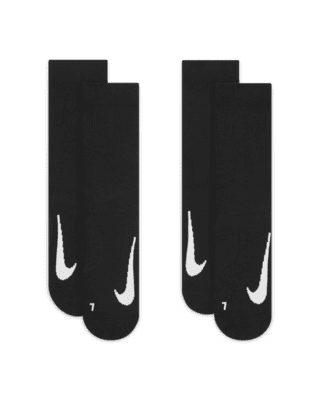 Nike NikeCourt Multiplier Cushioned Tennis Crew Socks (2 Pairs)