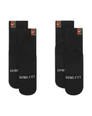 Nike NikeCourt Multiplier Max Tennis Ankle Socks (2 Pairs)