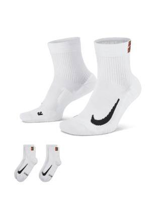Nike NikeCourt Multiplier Max Tennis Ankle Socks (2 Pairs)