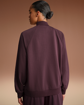 Nike NikeSKIMS Matte Tricot Women's Oversized Full-Zip Track Jacket