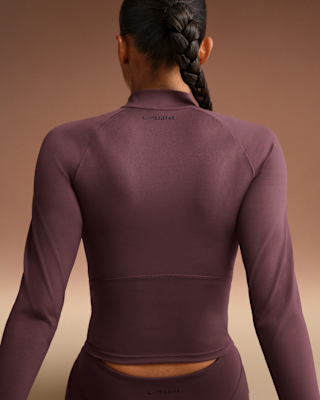 Nike NikeSKIMS Matte Women's Mock-Neck Full-Zip Jacket