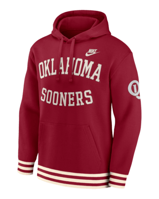 Nike Oklahoma Sooners Legacy Retro Men’s Nike College Pullover Hoodie