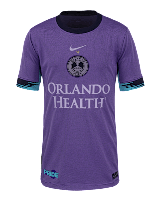 Nike Orlando Pride 2025 Stadium Away Big Kids' Nike Dri-FIT NWSL Replica Jersey