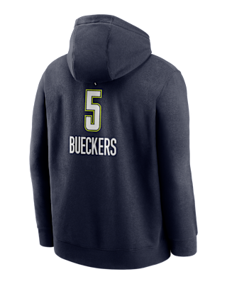 Nike Paige Bueckers Dallas Wings Club Nike WNBA Fleece Pullover Hoodie