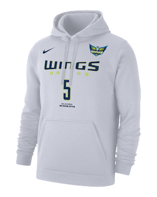 Nike Paige Bueckers Dallas Wings Club Nike WNBA Fleece Pullover Hoodie