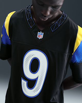 Nike Puka Nacua Los Angeles Rams Rivalries Collection Men's Nike Dri-FIT NFL Limited Jersey