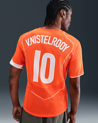 Nike Ruud Van Nistelrooy Netherlands 2004 Total 90 Reissue Men's Nike Soccer Replica Jersey