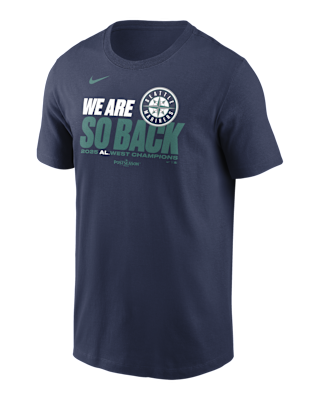 Nike Seattle Mariners 2025 American League West Champions Men's Nike MLB T-Shirt