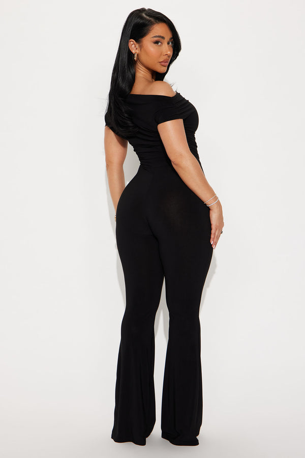 Fashion Nova Always Yours Jumpsuit - Black
