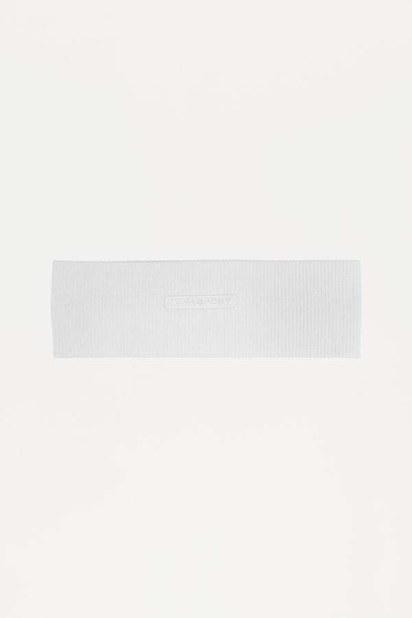 Fashion Nova Break Point Headband - White