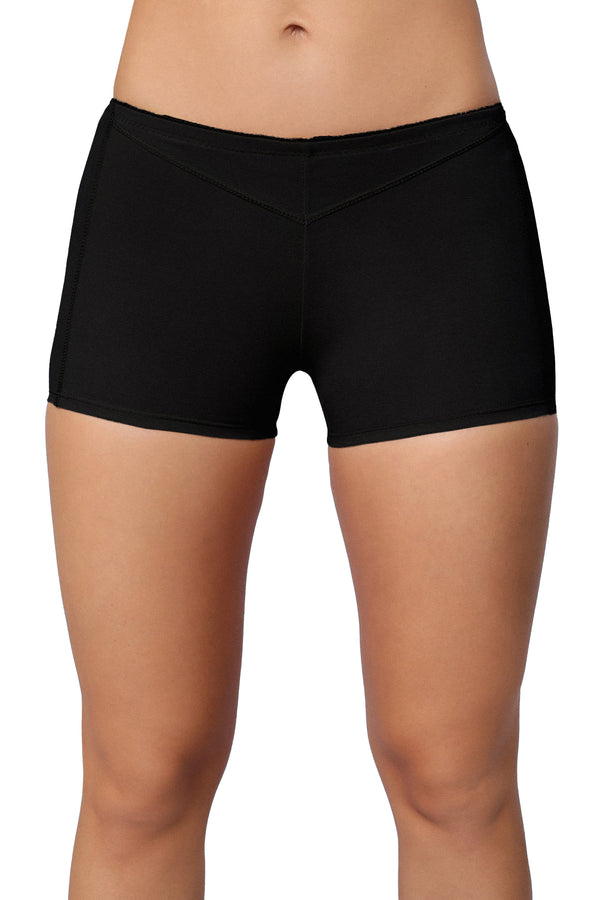 Fashion Nova Butt Lifter Boy Short - Black
