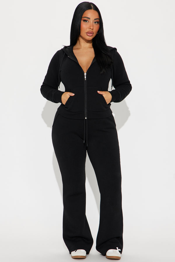 Fashion Nova Candace Lounge Set - Black