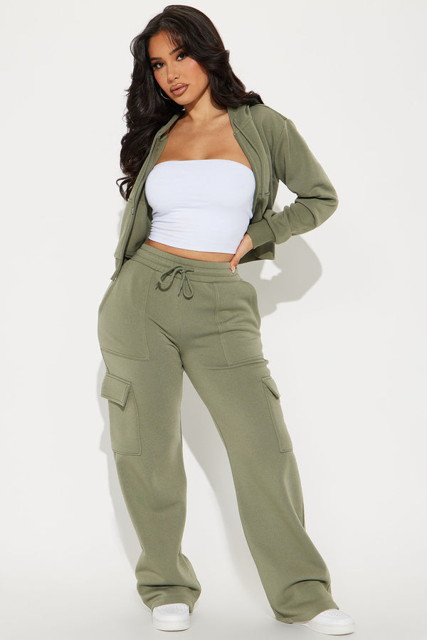 Fashion Nova Dayna Joggers - Olive