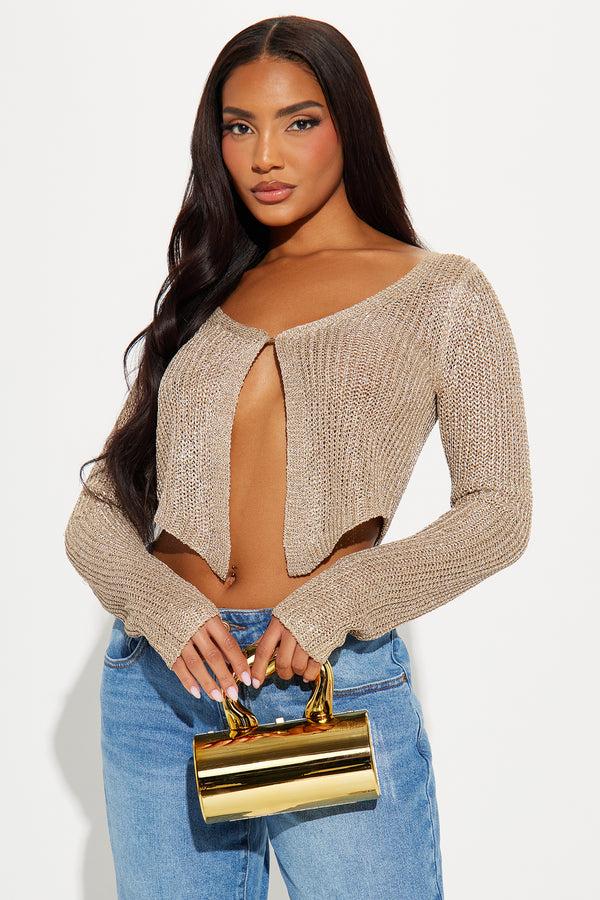 Fashion Nova Electra Handbag 2.0 Handbag - Gold