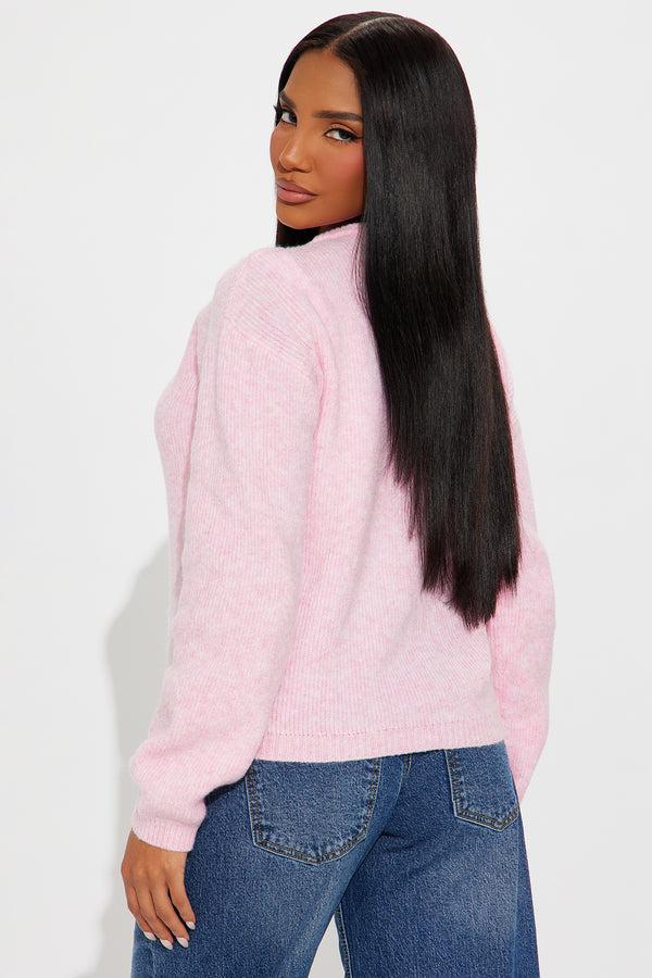 Fashion Nova In Love With Fall Cardigan - Pink