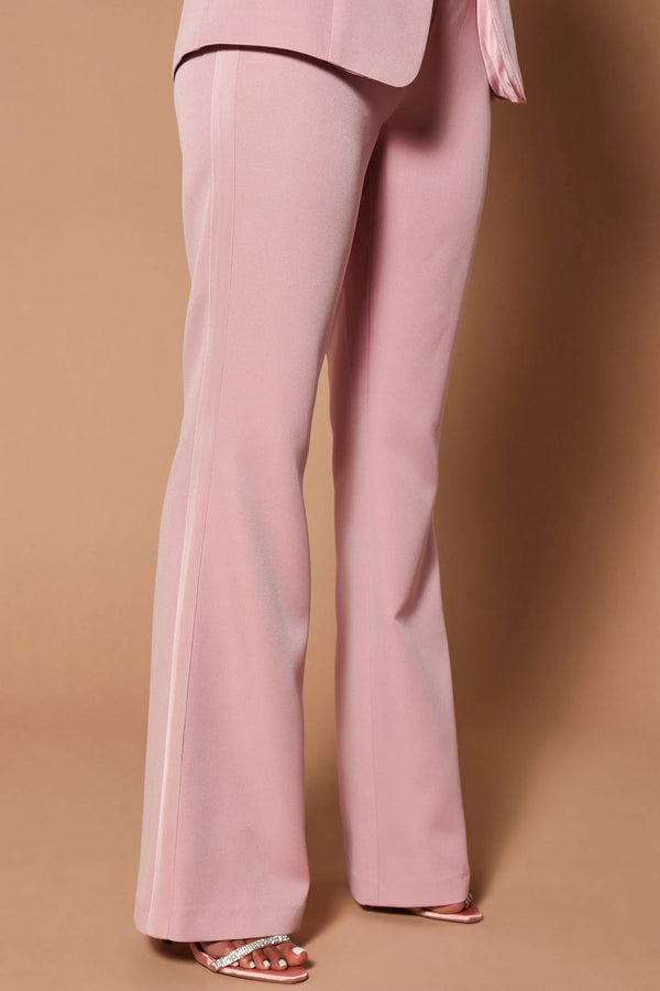 Fashion Nova Jasmina Tuxedo Suit Set - Mauve