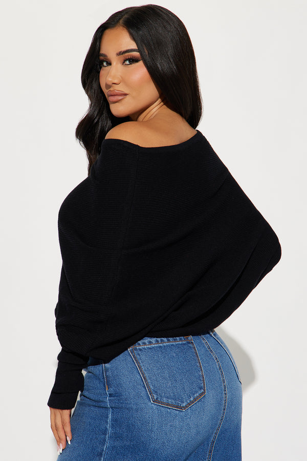 Fashion Nova Karly Sweater - Black