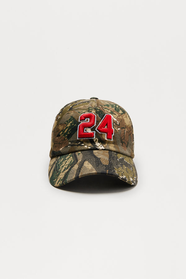 Fashion Nova Reno Camo Baseball Hat - Brown/combo