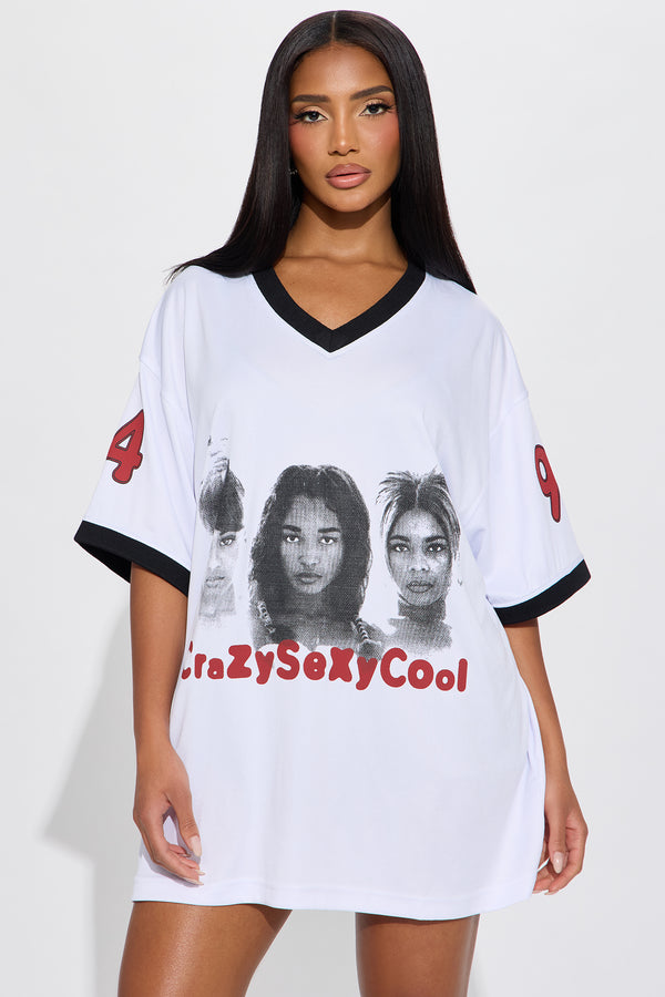 Fashion Nova TLC Jersey - White