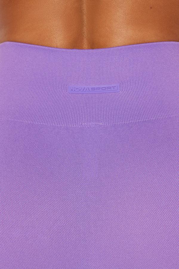 Fashion Nova Reach Higher 7/8 Flex Active Legging - Lavender