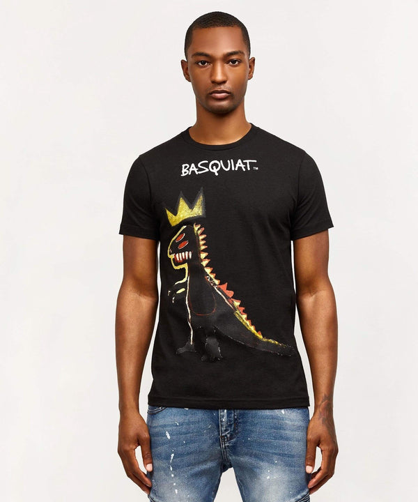 Forever21 Basquiat™ Pez Dino Print Tee - Black BLACK