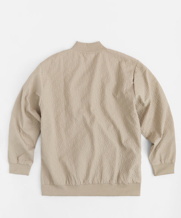 Forever21 Coaches Chenille Patched Jacket - Light Green LIGHT GREEN