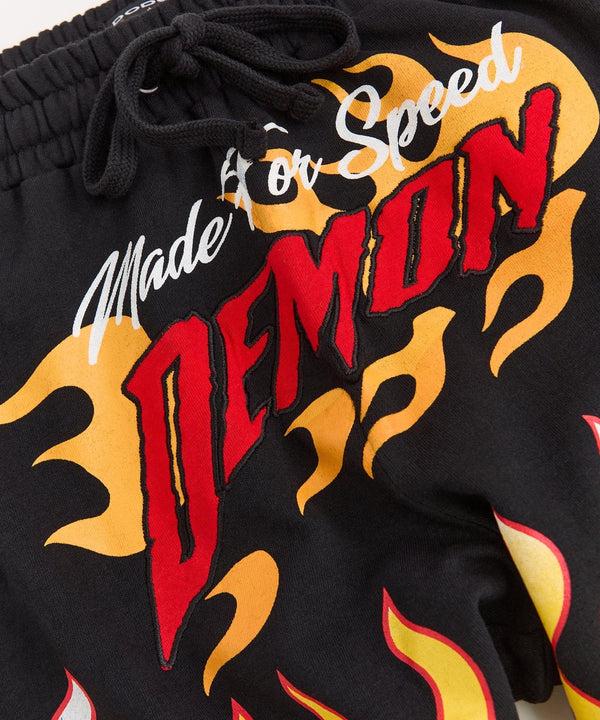 Forever21 Dodge Demon Speed Racing Short - Black BLACK