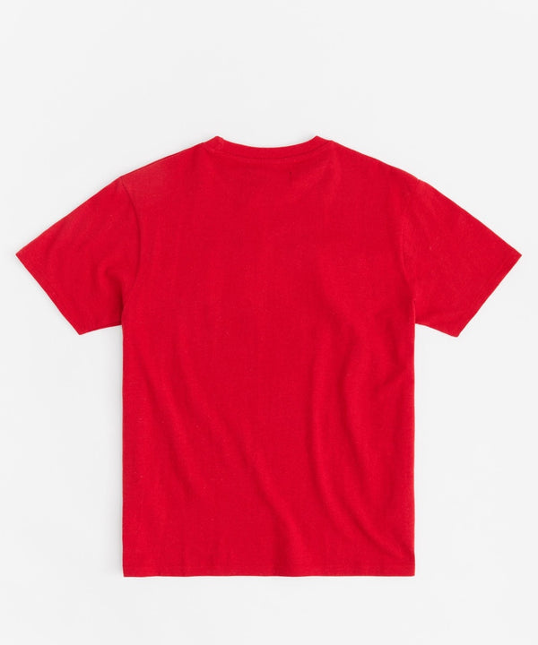 Forever21 Dripfather Applique Short Sleeve Tee - Red RED