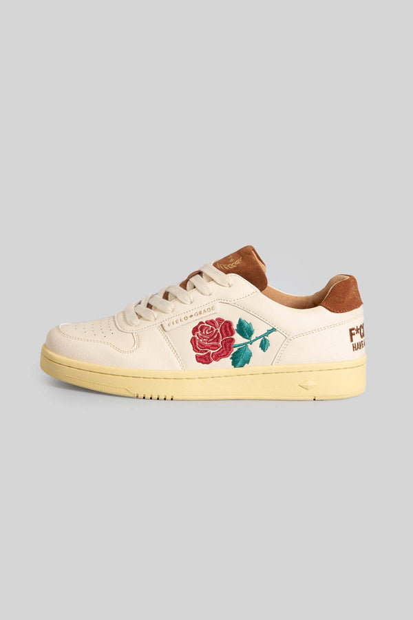Forever21 FG-1 LOW "HAVE a NICE DAY" OFF WHITE / MOCHA Beige