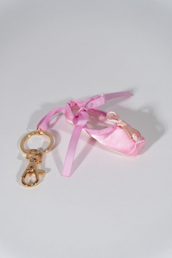 Forever21 Ballet Slipper Keychain PINK