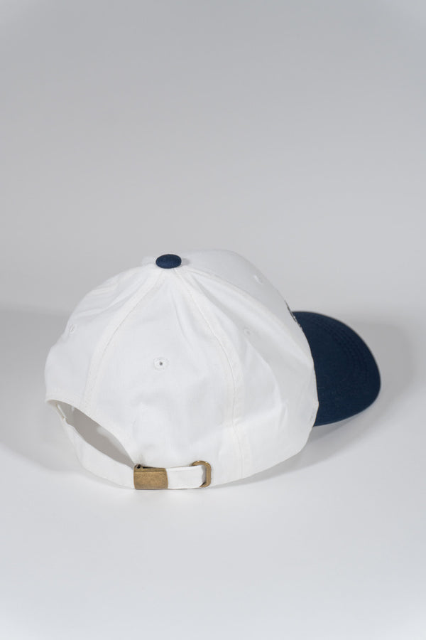 Forever21 Beverly Hills Baseball Cap BLUE/CREAM