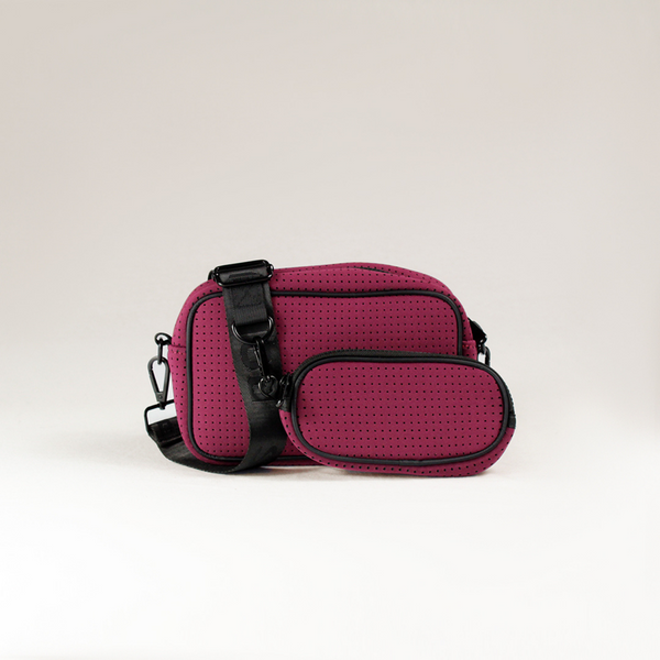 Forever21 CAMERA BAG BERRY