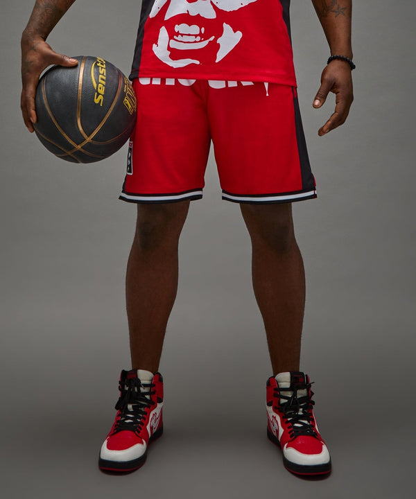 Forever21 Chucky Basketball Short - Red RED