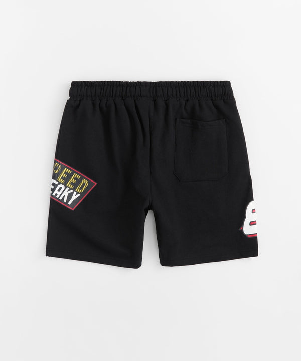 Forever21 Chucky Racing Short - Black BLACK