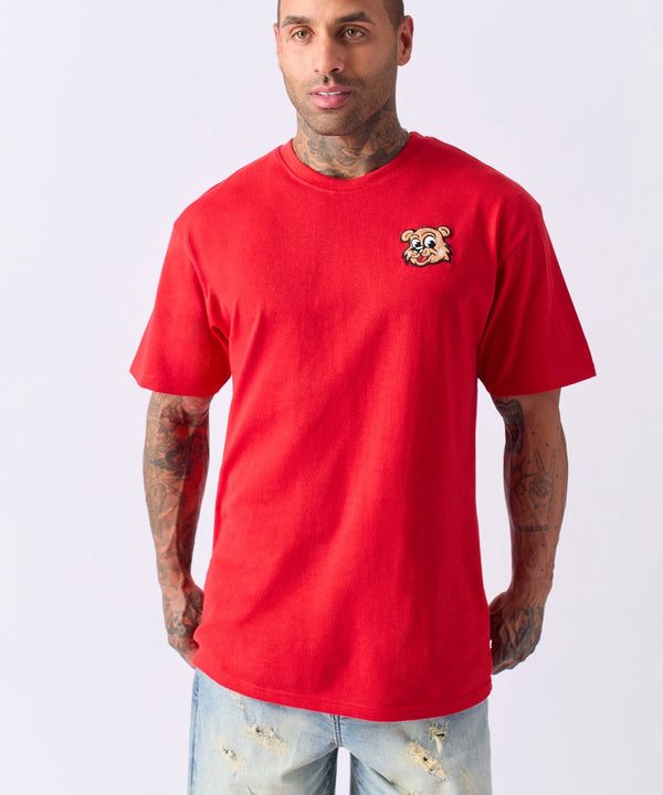 Forever21 Cub Short Sleeve Tee - Red RED