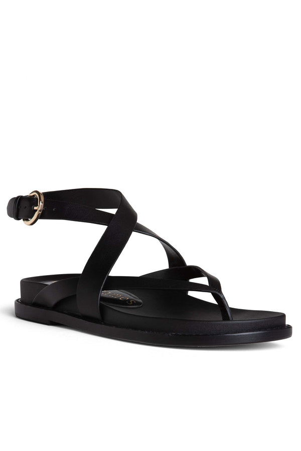 Forever21 Elise Flat Leather Sandal