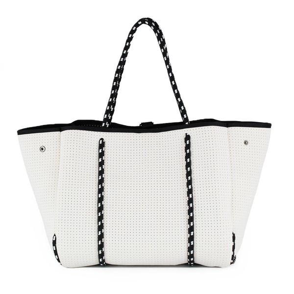 Forever21 EVERYDAY TOTE BASIC WHITE