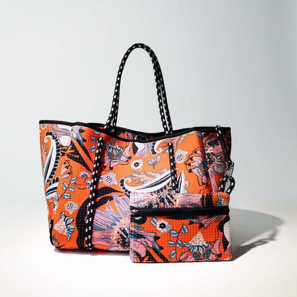 Forever21 EVERYDAY TOTE BLOSSOM ORANGE