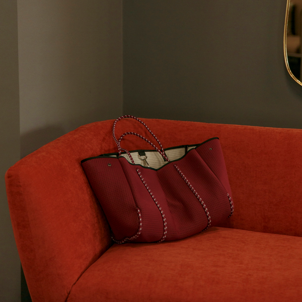 Forever21 EVERYDAY TOTE BURGUNDY