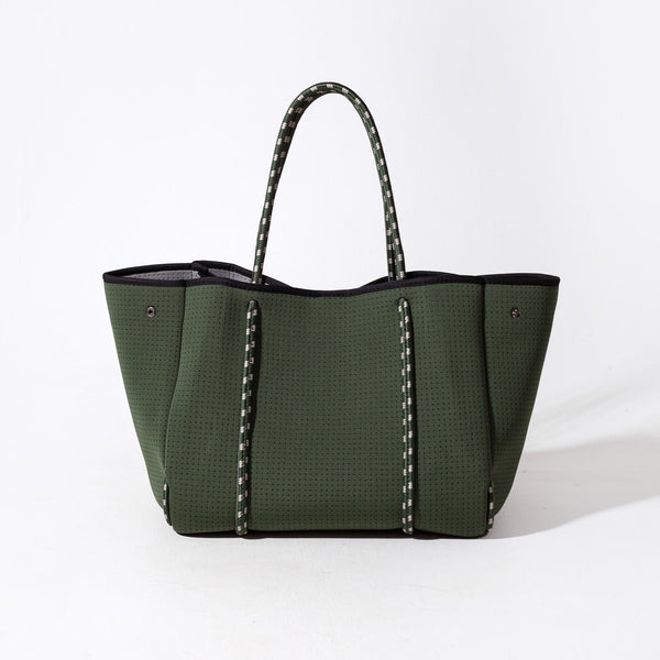 Forever21 EVERYDAY TOTE MOSS GREEN