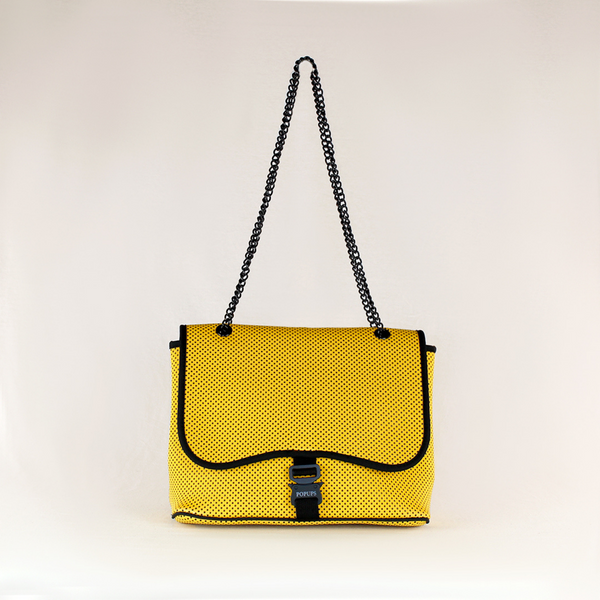 Forever21 FLAP CROSSBODY MUSTARD
