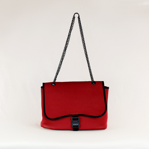 Forever21 FLAP CROSSBODY RED