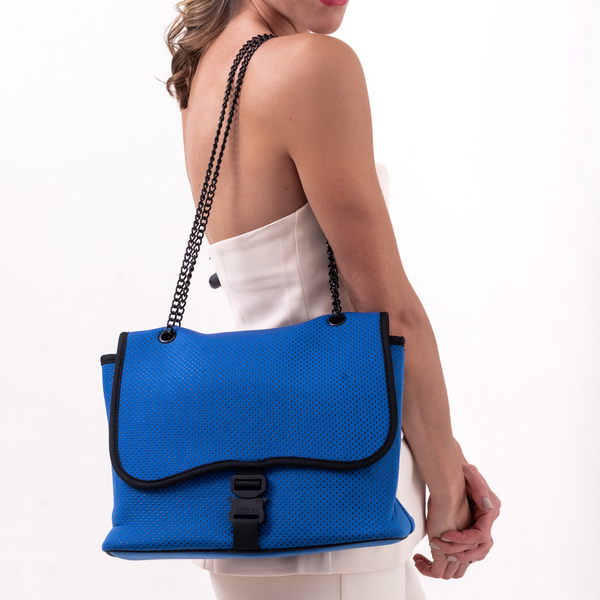 Forever21 FLAP CROSSBODY ROYAL BLUE