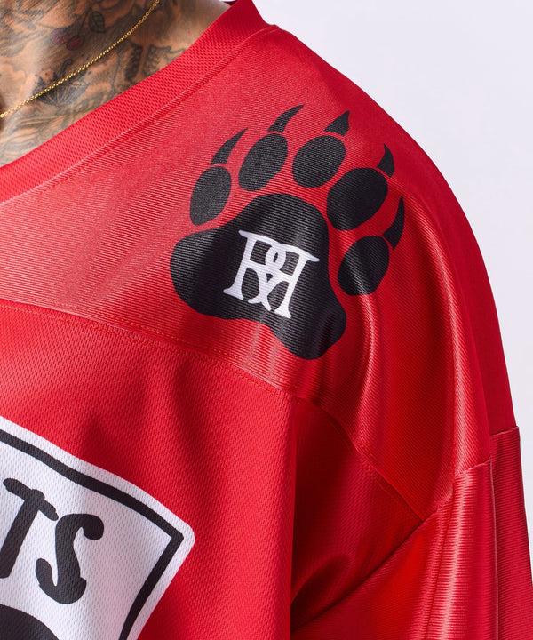 Forever21 Football Jersey - Red RED