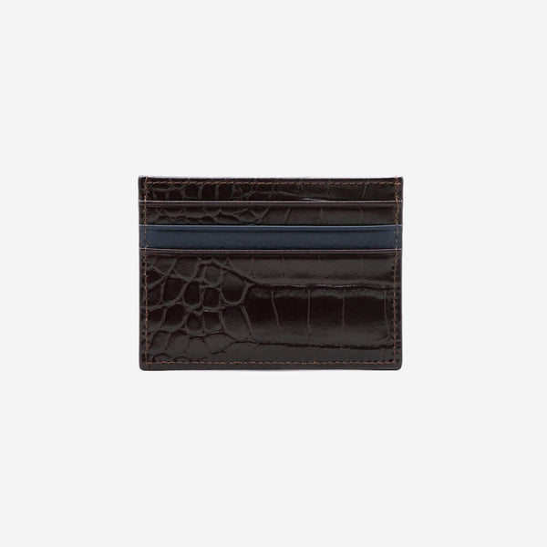 Forever21 Genuine Gator Leather Slim Card Case