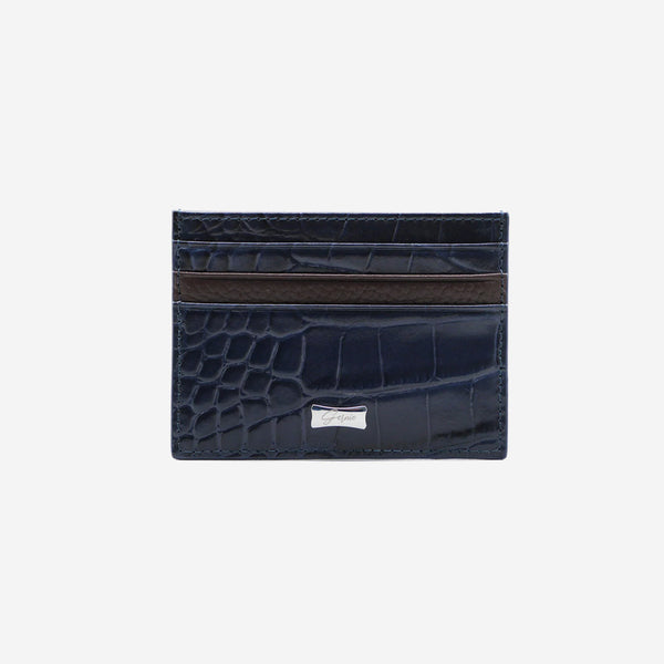 Forever21 Genuine Gator Leather Slim Card Case