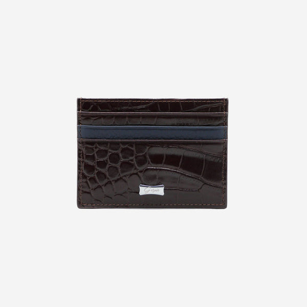 Forever21 Genuine Gator Leather Slim Card Case
